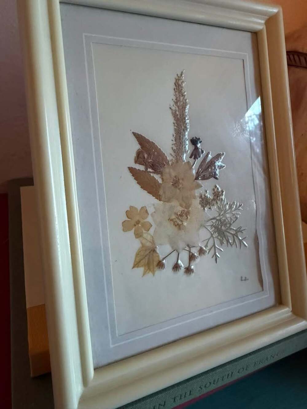 Framed Pressed Flower Art